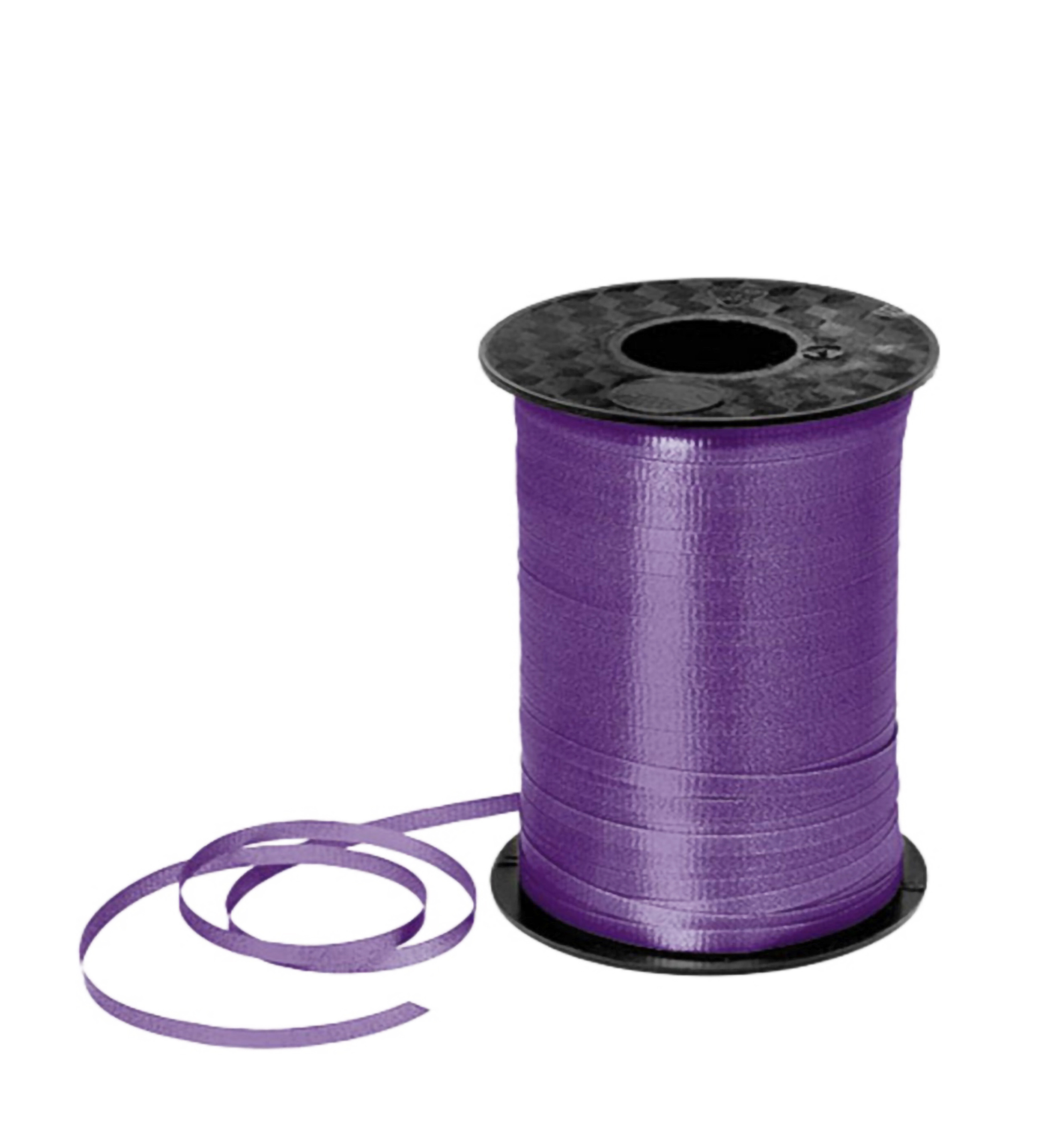 500yrds Curling Ribbon – Purple – Party Time Dubai
