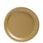 9inch Paper Plates GOLD