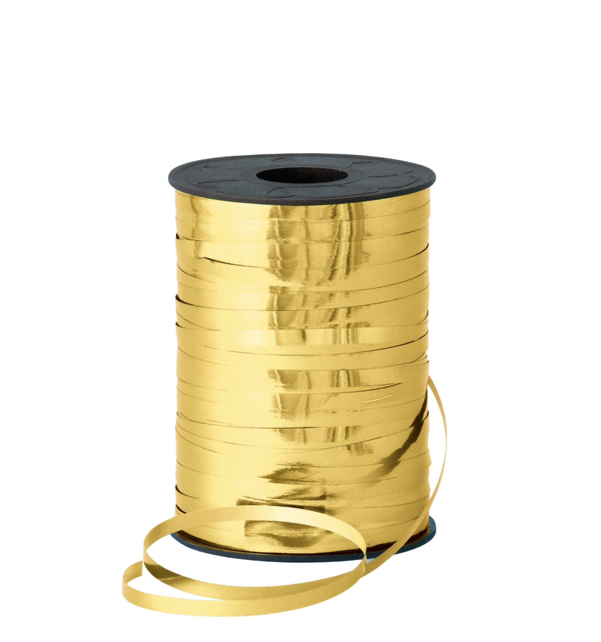 500yrds Curling Ribbon – Metallic Gold – Party Time Dubai