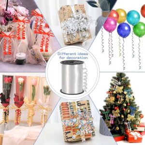 500yrds Balloon Curling Ribbon, Gift Ribbon - Light Blue - Image 3