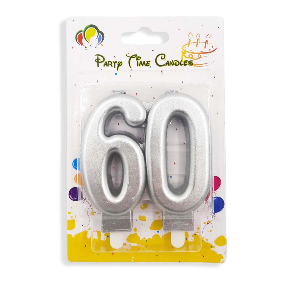 Number 60 Candle, Birthday Candle Party Time Dubai