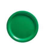 7inch Paper Plates GREEN
