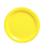 9inch Paper Plates YELLOW