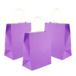 Kraft Bag A4 Purple