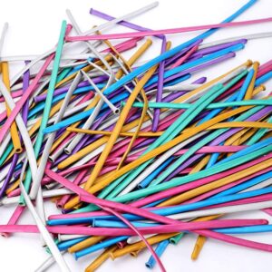 100-Pieces 260q Chrome Long Balloons, Assorted Mix - Image 4