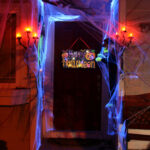 HAPPY HALLOWEEN HANGING DECOR LED 4