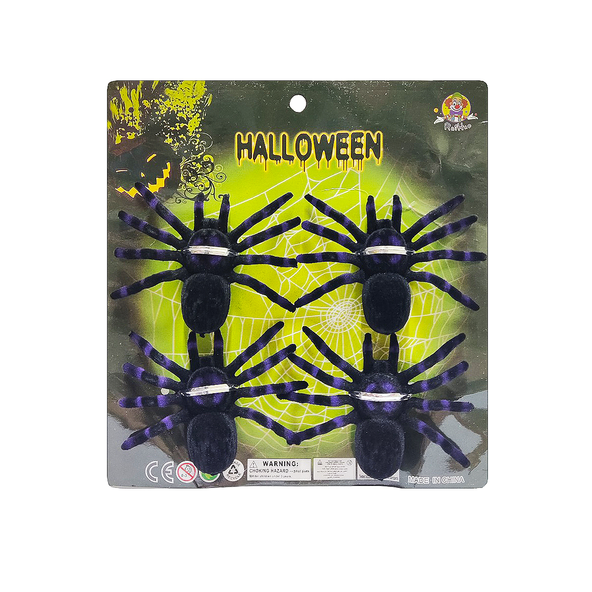 Skeleteen 144-Piece Realistic Fake Spider Sprinkles - Halloween Decor, Party Pranks, Harry Potter Theme