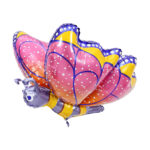 BUTTERFLY – 30in or 76cm – MULTICOLOR2