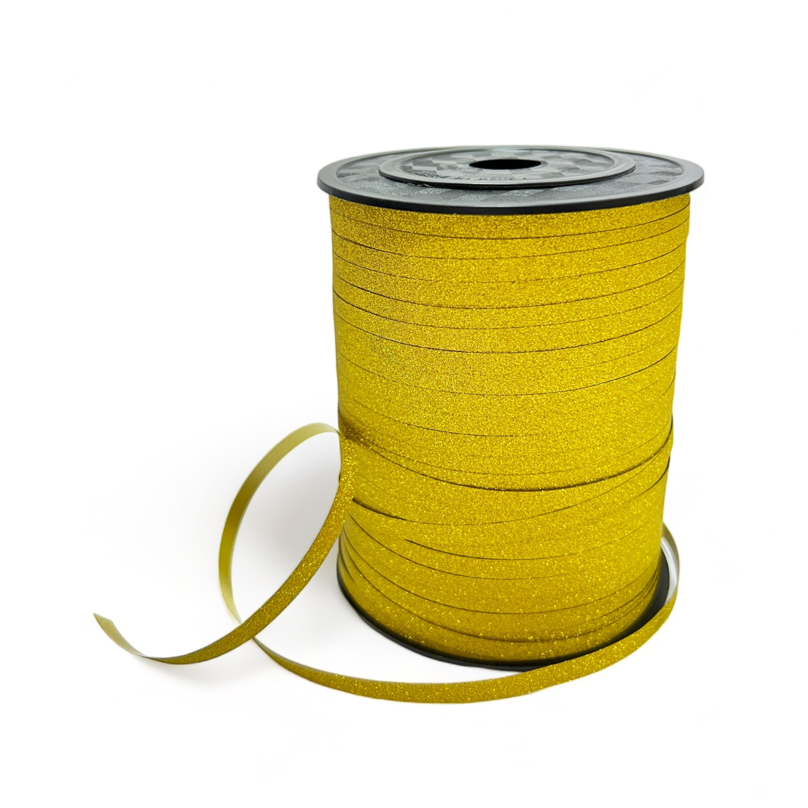 1pc of 500 Yards Gold Glittery Balloon Curling Ribbon & Gift Ribbon ...