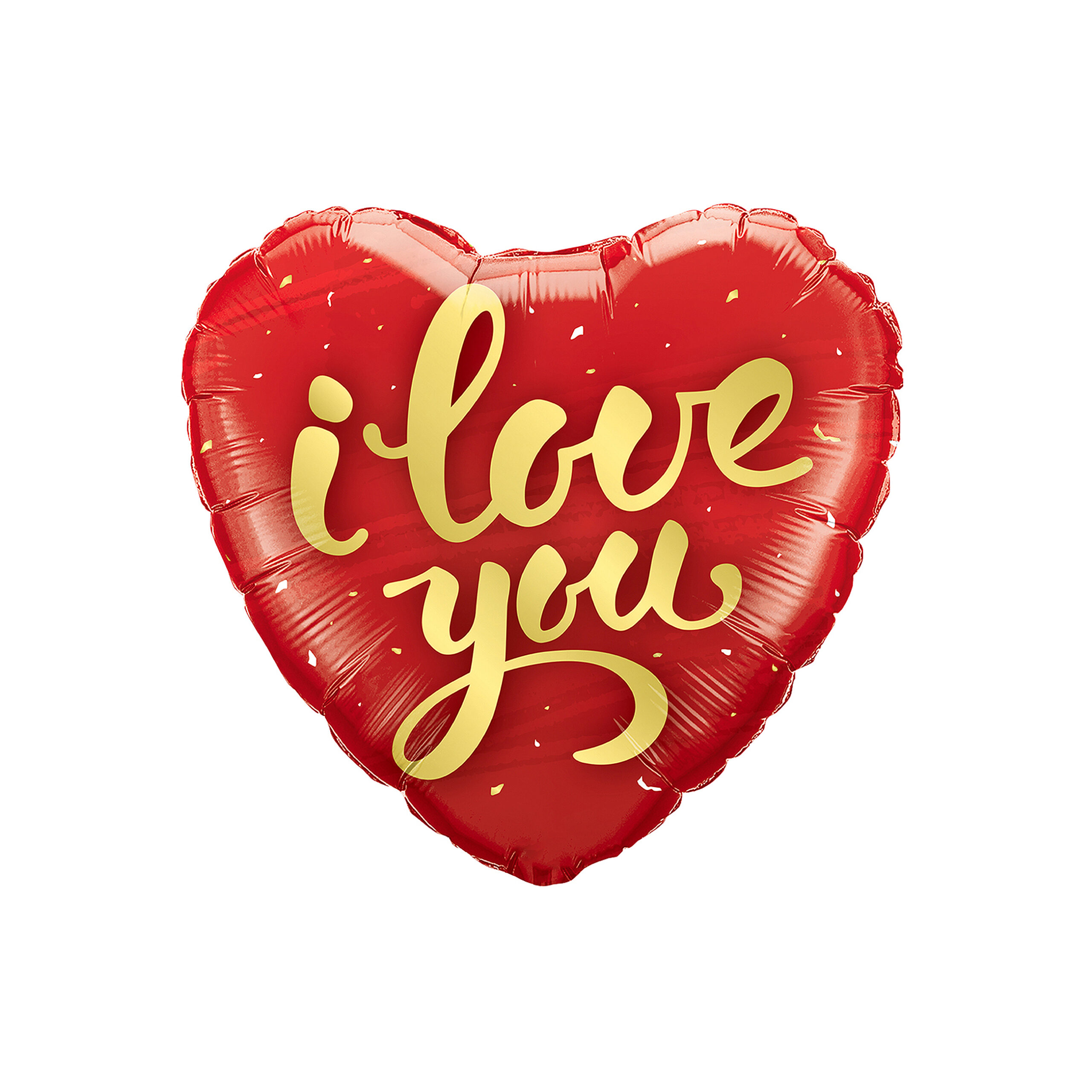 1pc 18″ I Love You Heart Foil Balloon, Anniversary & Valentine’s Day ...