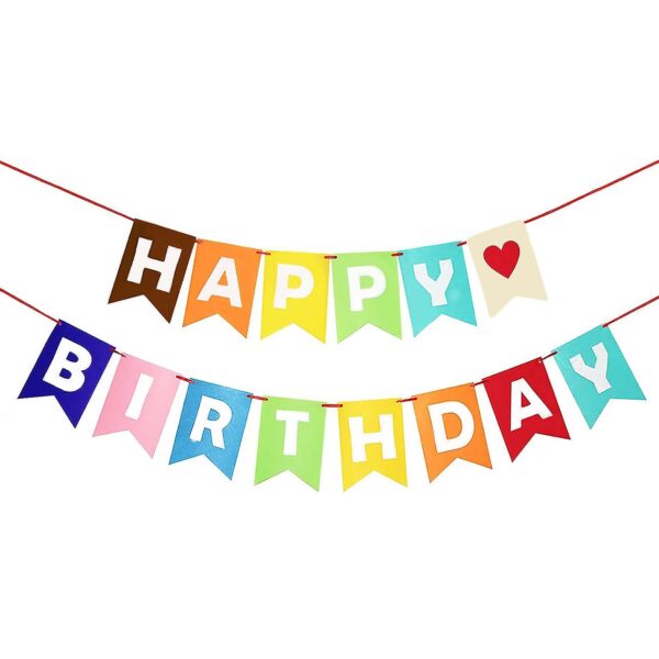 HBD banner with heart