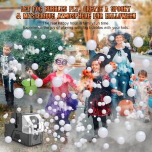 3in1 Fog Bubble Machine 450Watts, Indoor & Outdoor Party Machine - Image 6