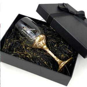 50grams Black Shredded Papers with Shiny Gold Films, Gift Box Fillers - Image 3